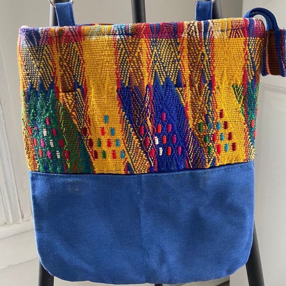 Crossbody bag Mexican textiles - Picture 1 of 5